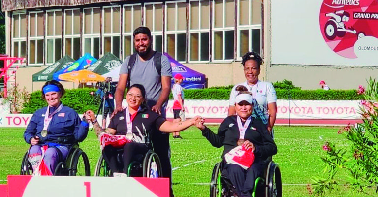 La cajemense Leticia Ochoa aumenta su legado; obtiene la medalla de bronce en el Grand Prix de República Checa