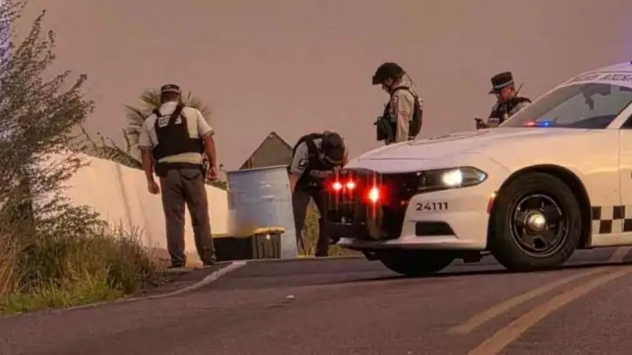 Encuentran contenedor con tres cabezas humanas y restos en una hielera en Sinaloa