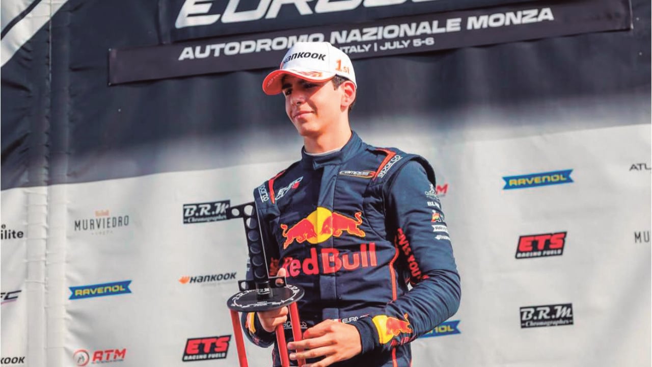 Ernesto Rivera conquista el ‘Templo de la Velocidad’ y es líder en la Eurocup-3