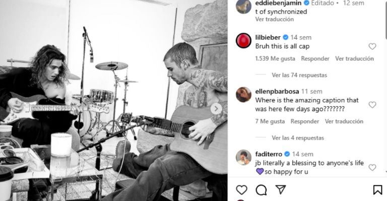 Vocalista de Tokio Hotel acusa a Justin Bieber de engañar a Hailey Bieber con otro hombre