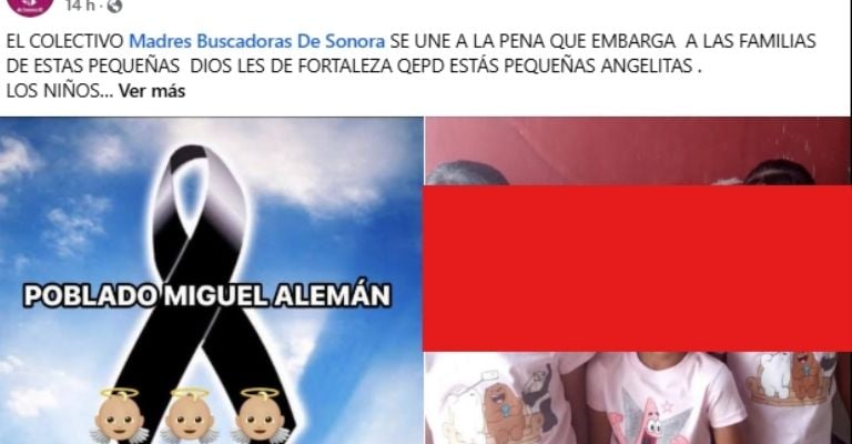 Publicación de las Madres Buscadoras de Sonora