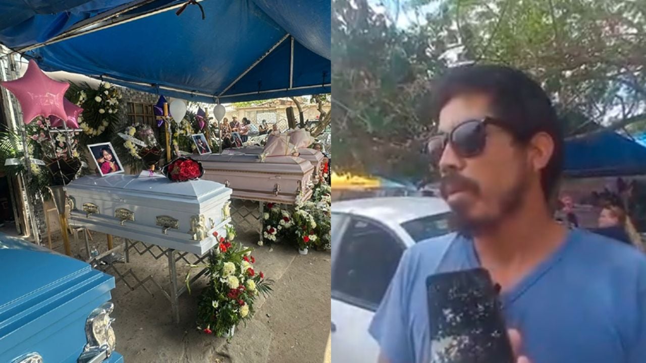 VIDEO: “Me dejaron solo”: Padre de las tres niñas asesinadas en Hermosillo clama justicia