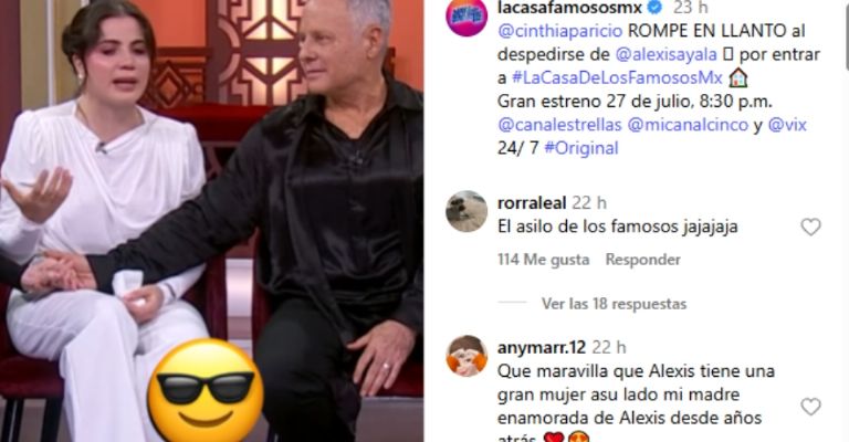 Cinthia Aparicio llora desconsolada en Televisa por su separación de Alexis Ayala