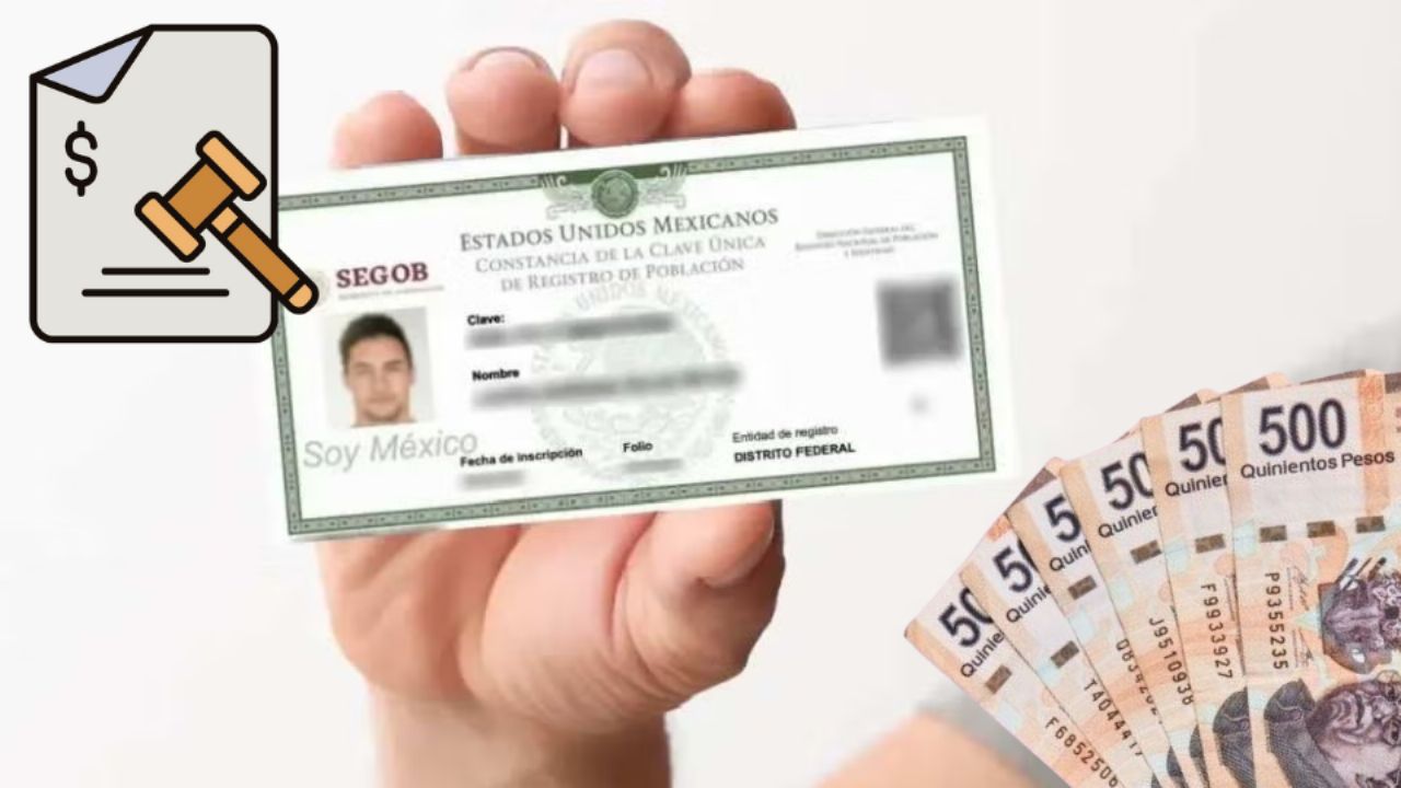 CURP Biométrica: Oficialmente obligatoria, habrá multas para aquellos que no la tramiten