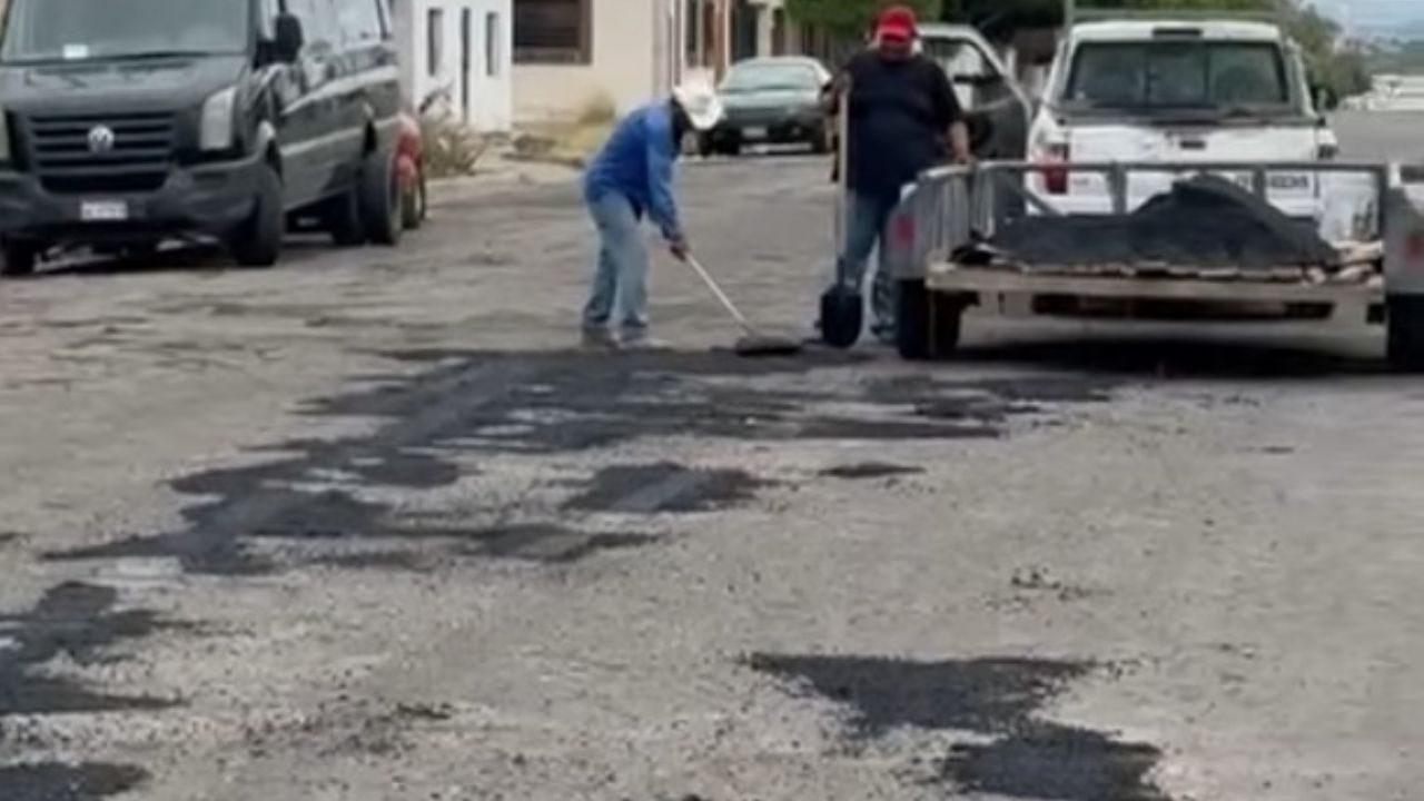 Vecinos se unen para el arreglo de su calle en Navojoa