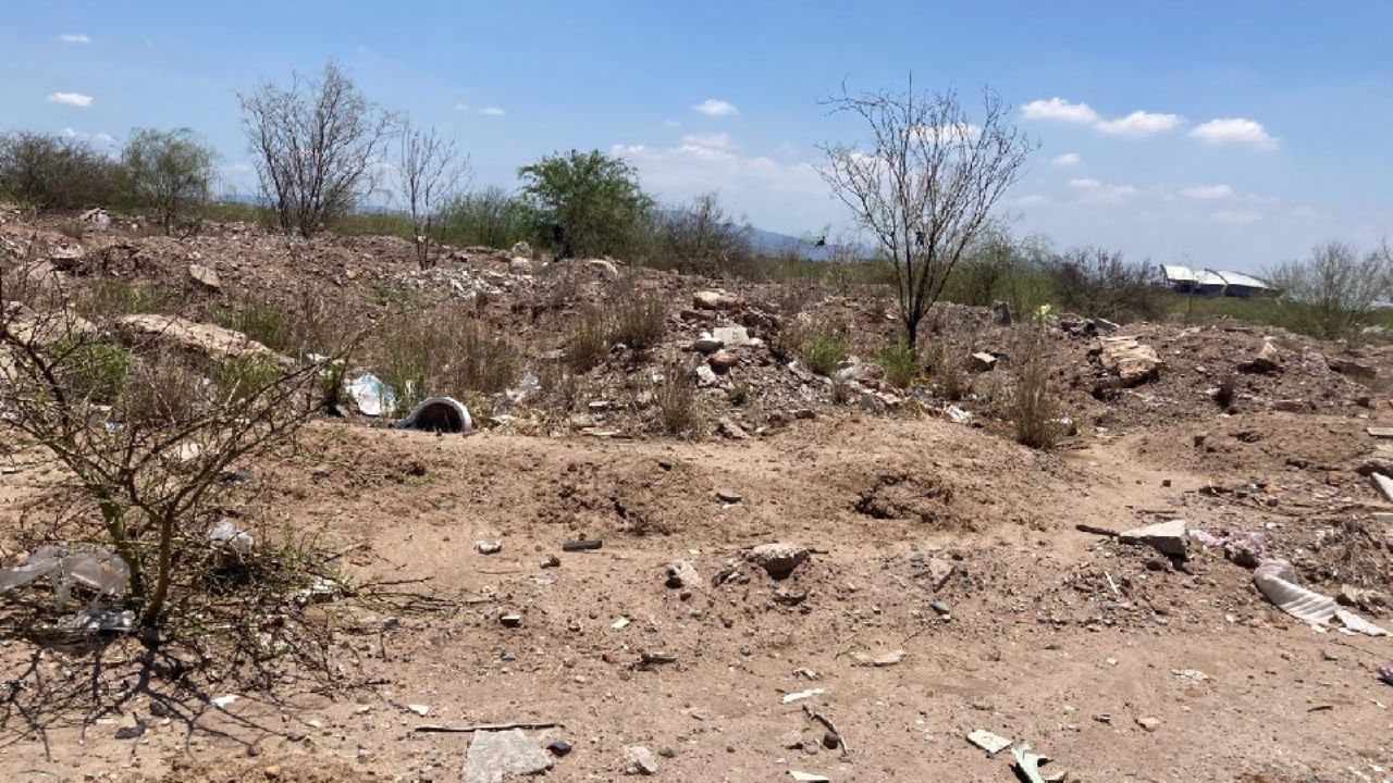 Guerreras Buscadoras de Cajeme inician búsqueda en un predio ubicado en Las Areneras