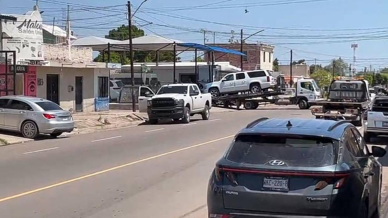 Ciudad Obregón: Sujetos roban camioneta dentro de predio asegurado por la FGJES