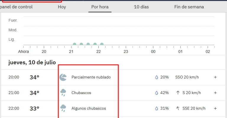 Este es el pronóstico del clima para Hermosillo