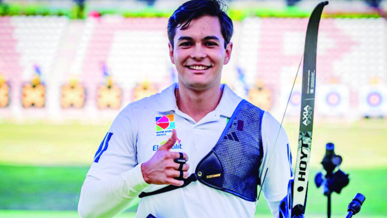 Matías luce ‘Grande’ y se instala en las semifinales de la Copa Mundial de Tiro con Arco