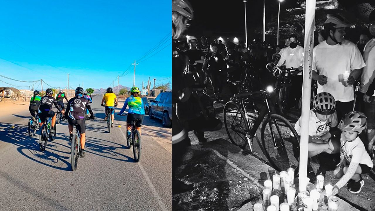 Con rodada, exigen justicia por Julio, ciclista atropellado en Hermosillo