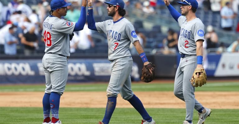 Los Cubs festejaron en casa