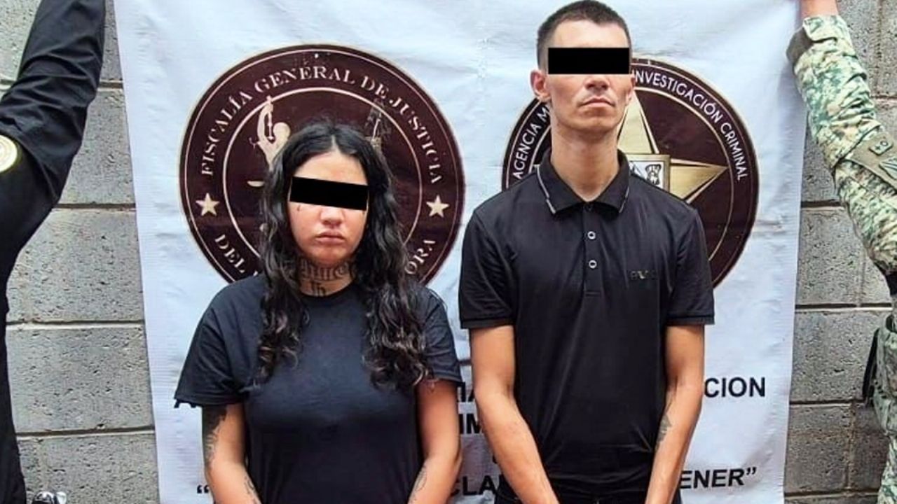 Capturan a pareja con 145 envoltorios de marihuana y crystal al norte de Hermosillo