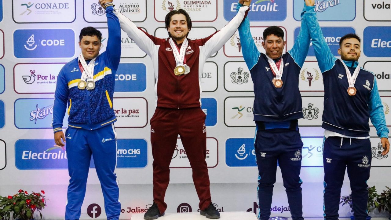 Sonora llega al top del medallero de la Olimpiada Nacional gracias a atletas de halterofilia