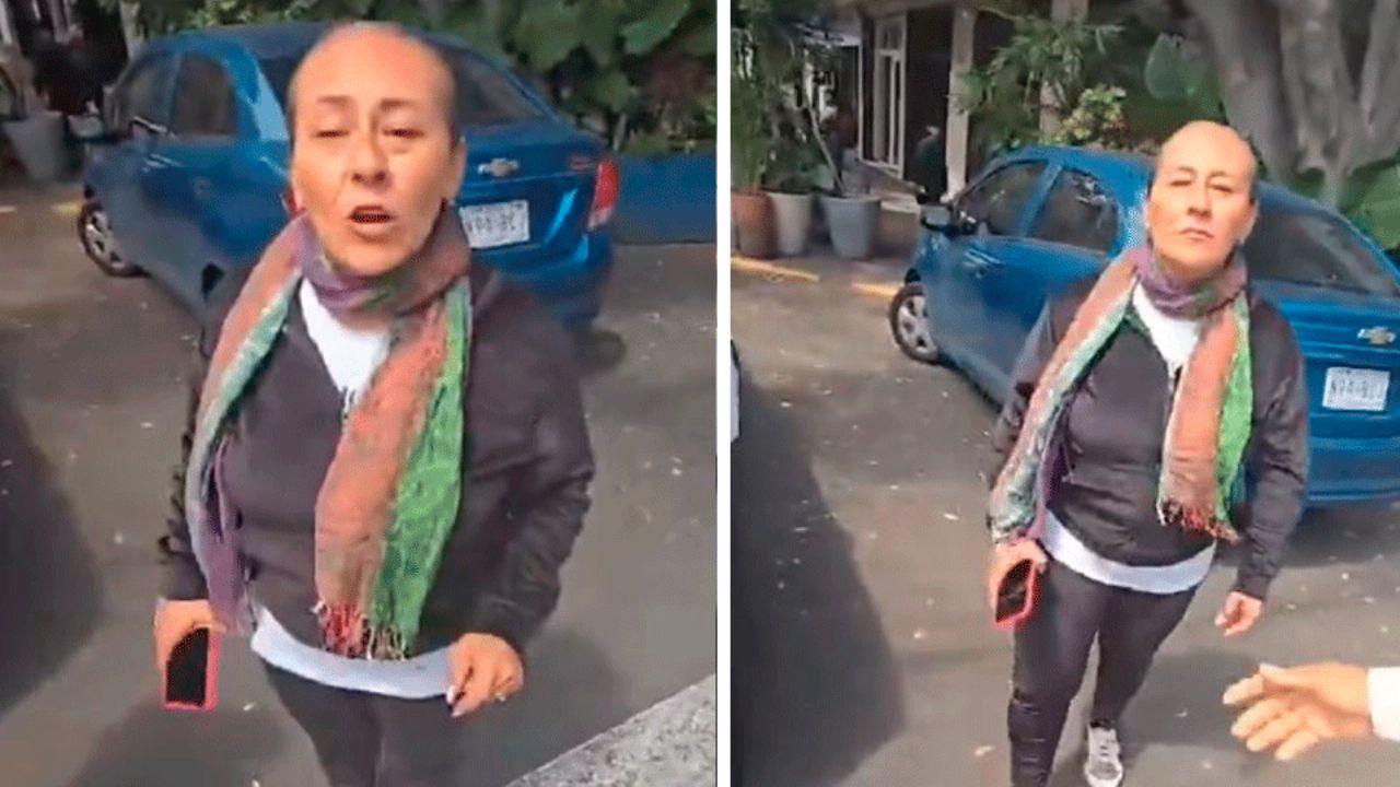 VIDEO: ‘Lady Paso Peatonal’ arma escándalo en CDMX y agrede a policías por una multa