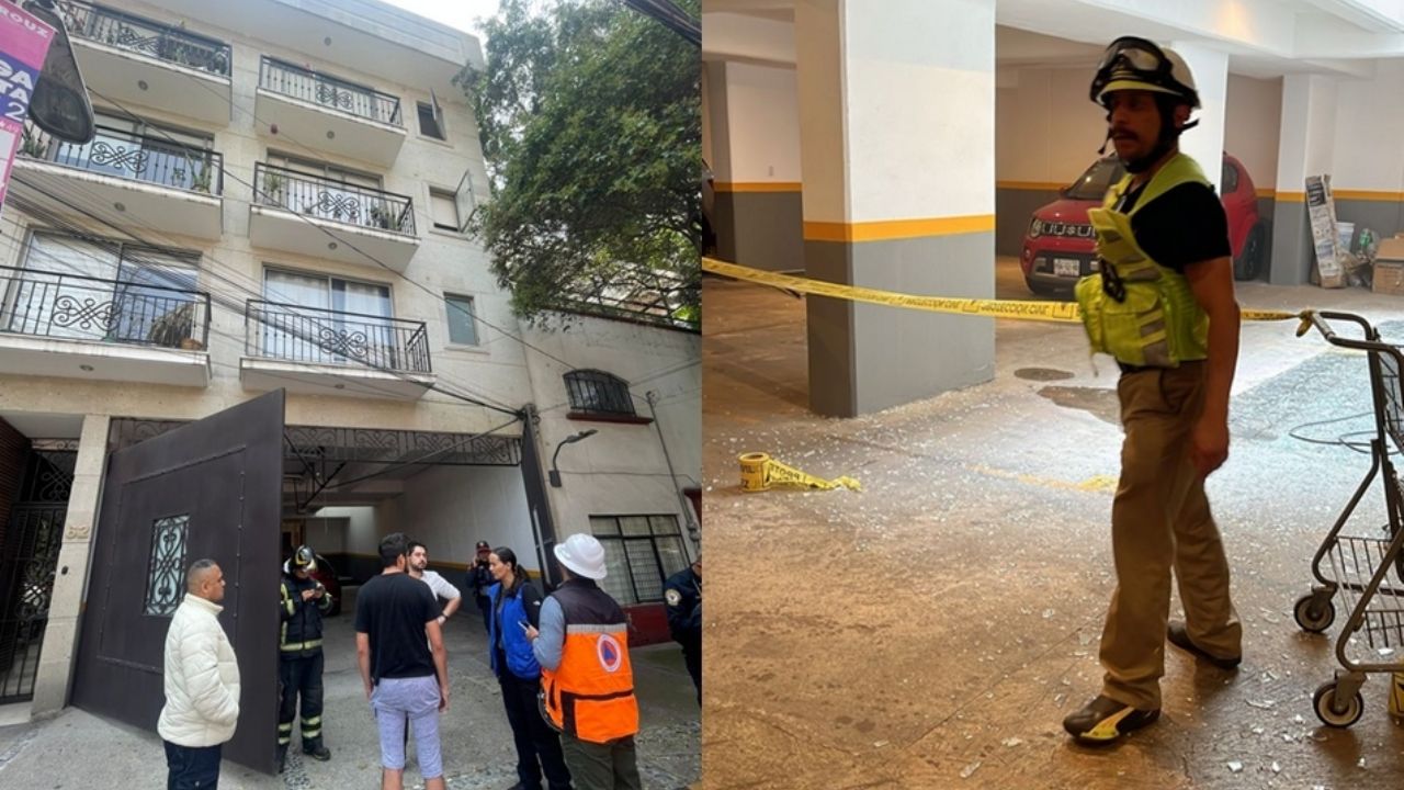 FOTOS: Explosión en CDMX deja herida a mujer mayor; Protección Civil evacua a 30 personas