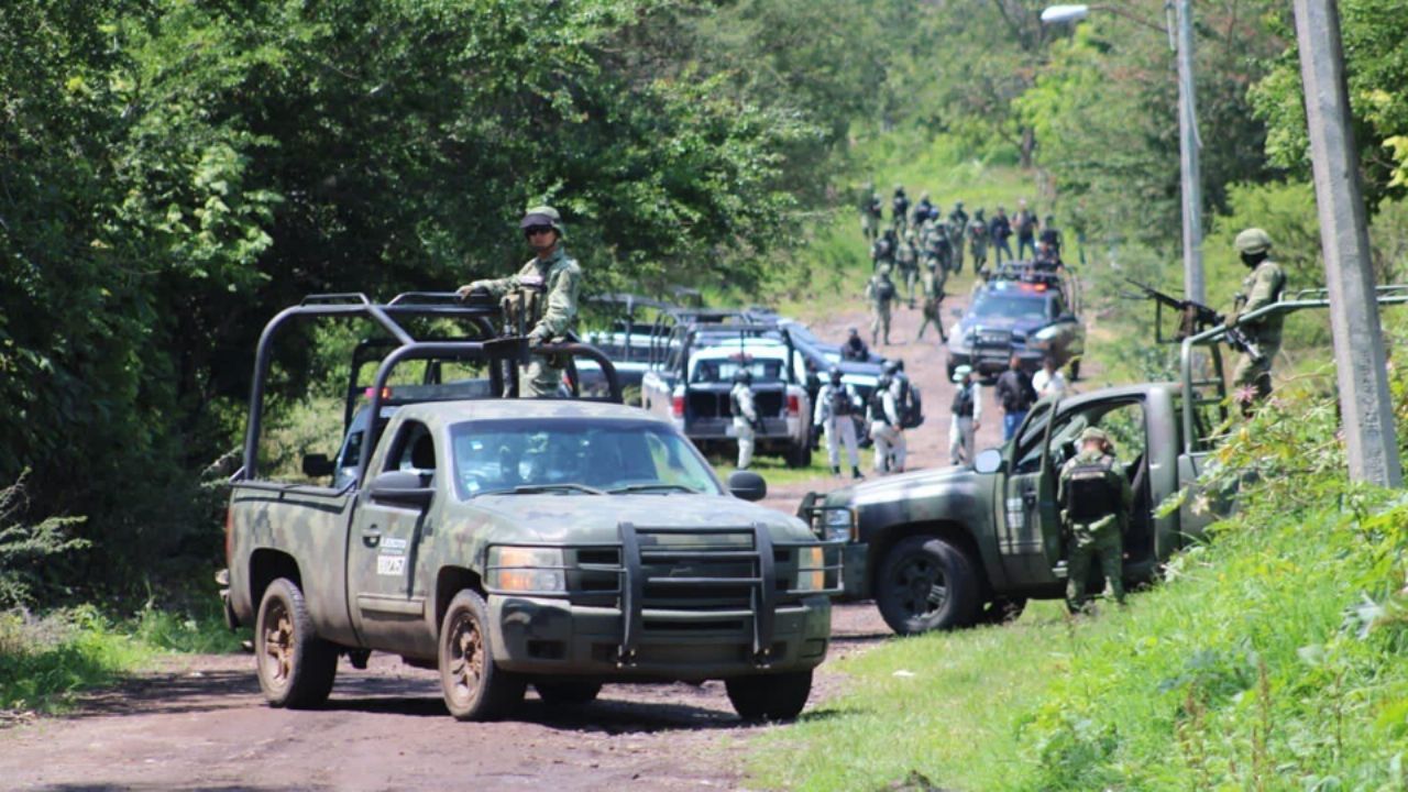 Ejército Mexicano se enfrenta al CJNG en Michoacán; hay dos abatidos y ocho detenidos