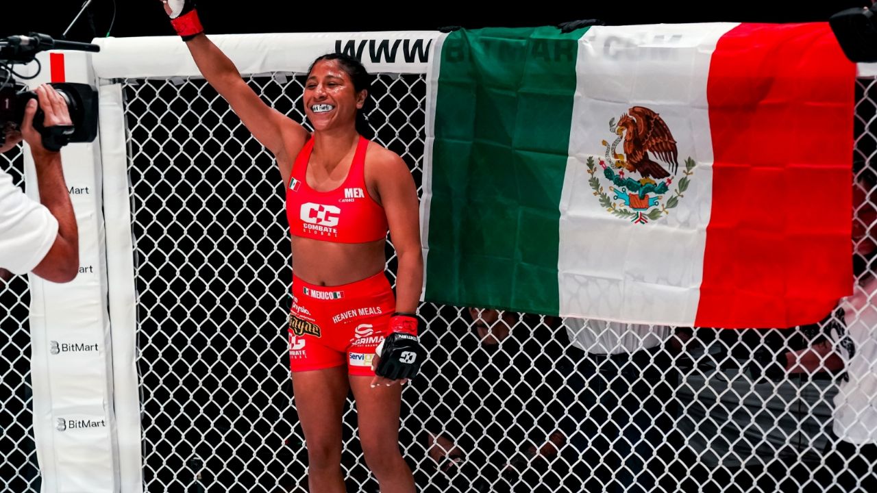 Kenia Enríquez brilla en MMA: Logra su segundo triunfo en Combate Global