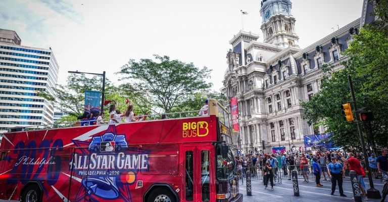 La promoción del evento inició ya en Filadelfia