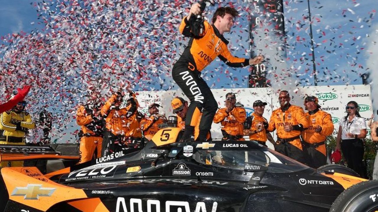 Patricio O’Ward pone la bandera de México en lo alto, ganó el Gran Premio de Toronto