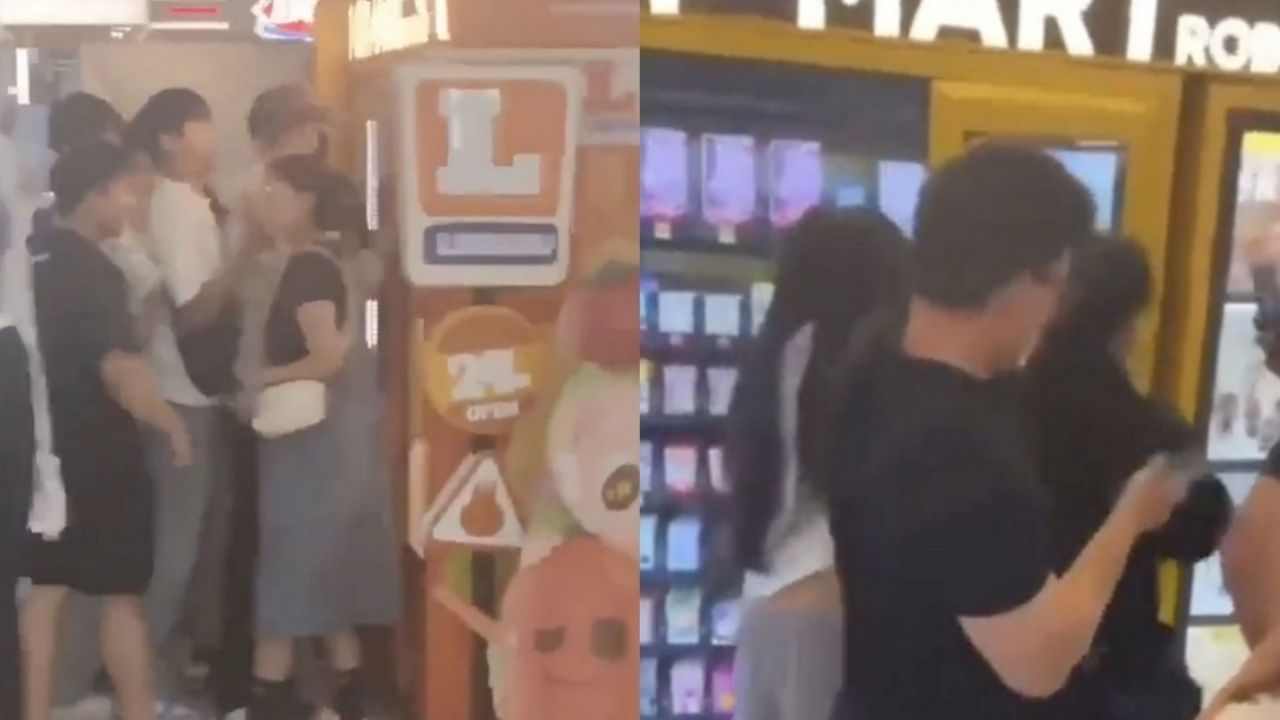 China: Mujer cae del tercer piso de un centro comercial; quería comprar un peluche viral