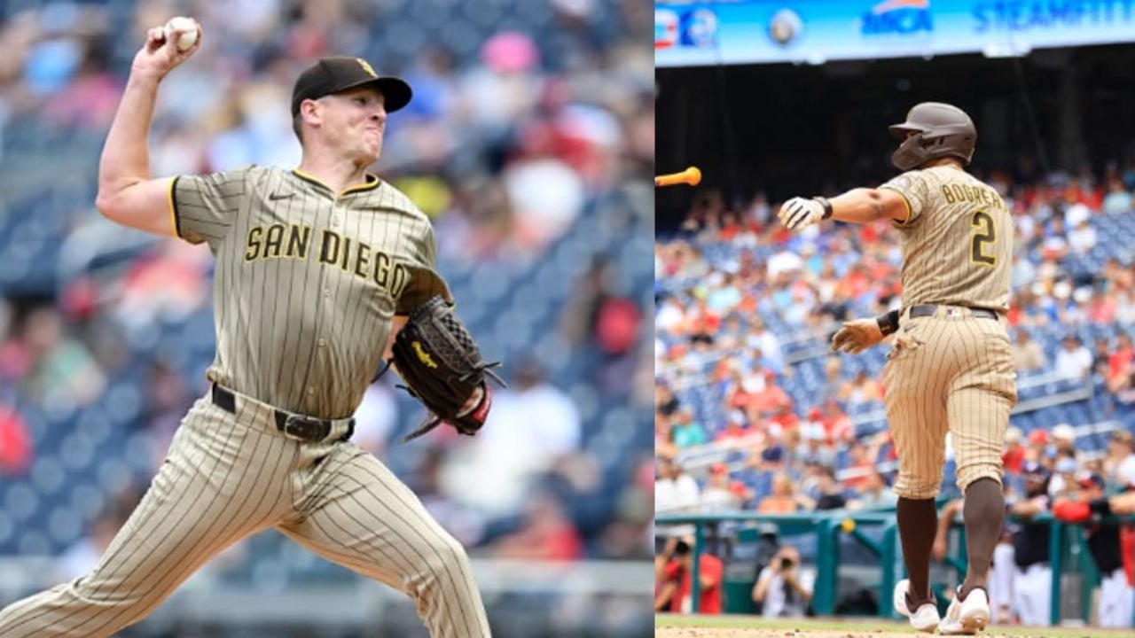 Bogaerts y Pivetta guían a los San Diego Padres en una nueva victoria en Washington