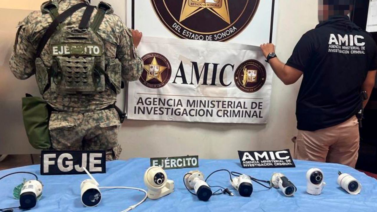 Aseguran cámaras parasitarias en Ciudad Obregón; crimen las usaba para vigilar estas colonias