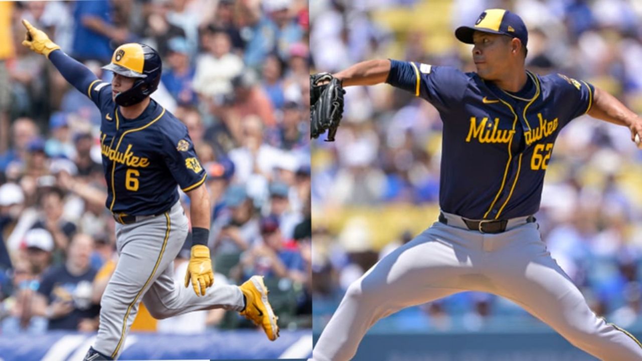 Los Brewers logran su décima victoria al hilo y sacan la escoba en el Dodger Stadium