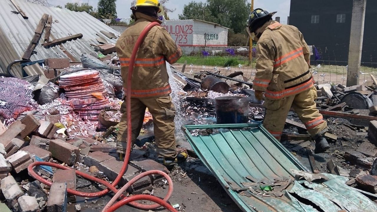 Explosión en Edomex deja un saldo de 2 personas heridas; ya fueron hospitalizadas