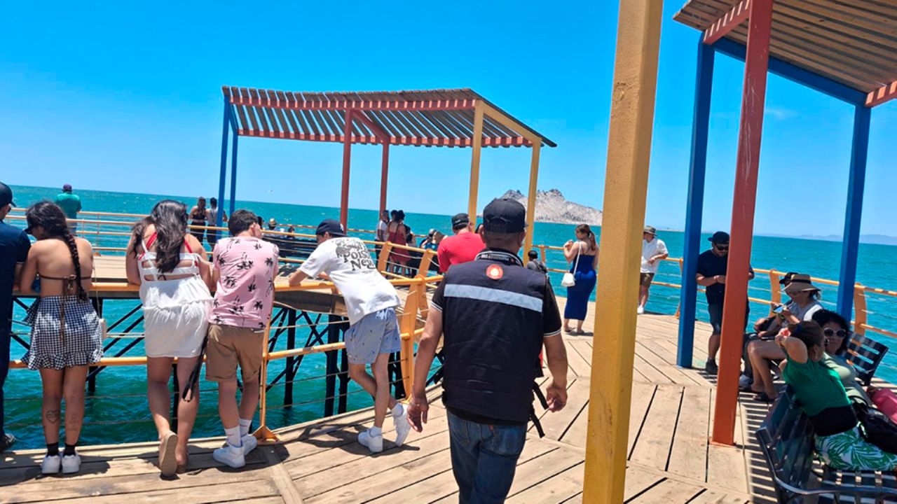 Vacaciones en Hermosillo: Tránsito y Protección Civil mantienen operativos en Bahía de Kino