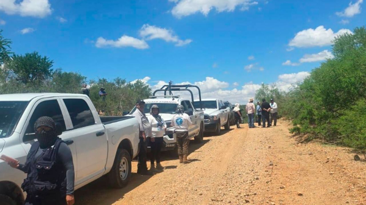 FGJES confirma el hallazgo de restos de seis personas en campamento de Pitiquito; lugar sería usado por el crimen