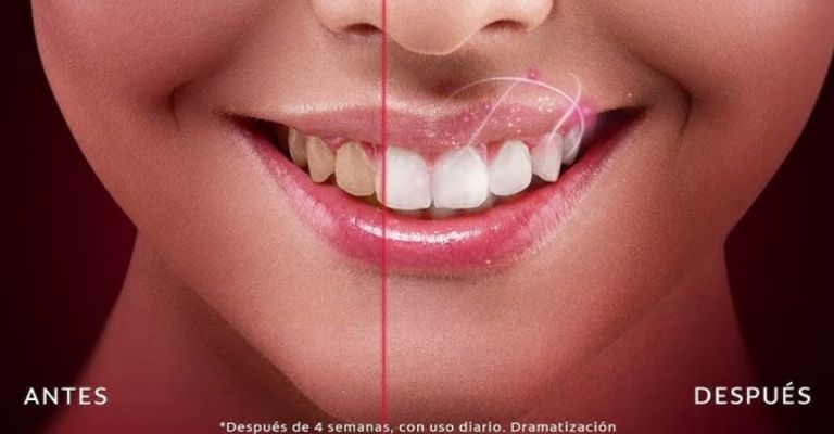 Su formulación con microcristales que ayudan al blanqueamiento de los los dientes