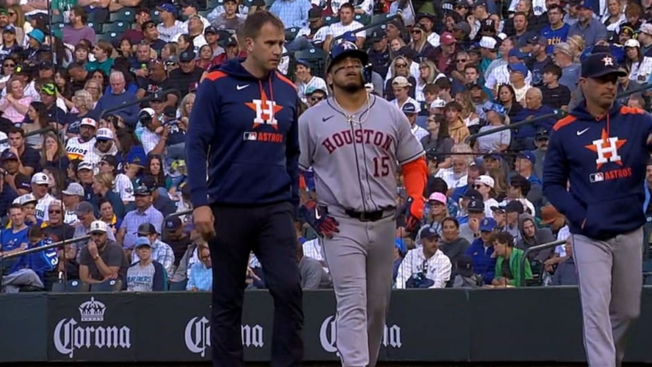 Triste noticia para Isaac Paredes: Manager de Astros revela que su recuperación llevará meses