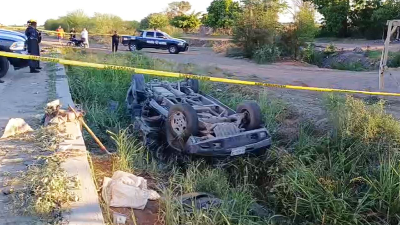Trágico accidente en el Valle del Yaqui deja dos personas muertas y otras dos heridas