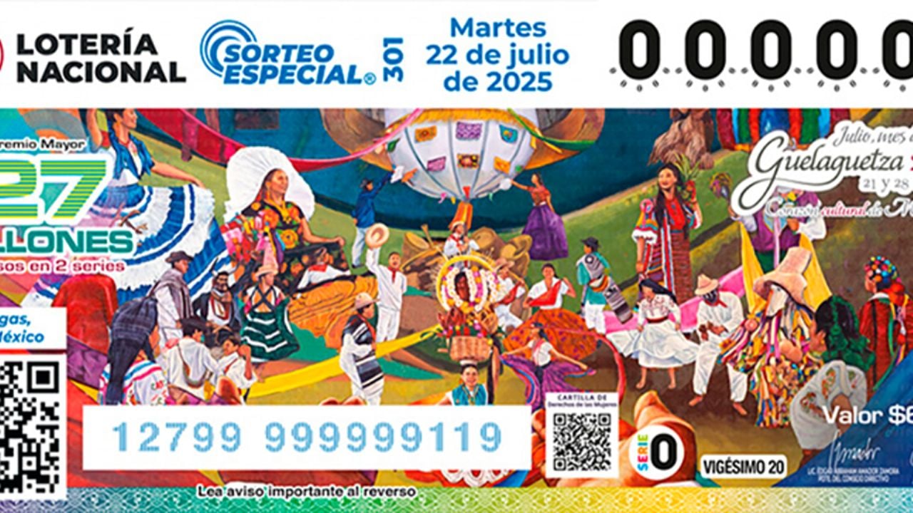 Lista completa de GANADORES del Sorteo Especial de la Lotería Nacional de hoy martes 22 de julio