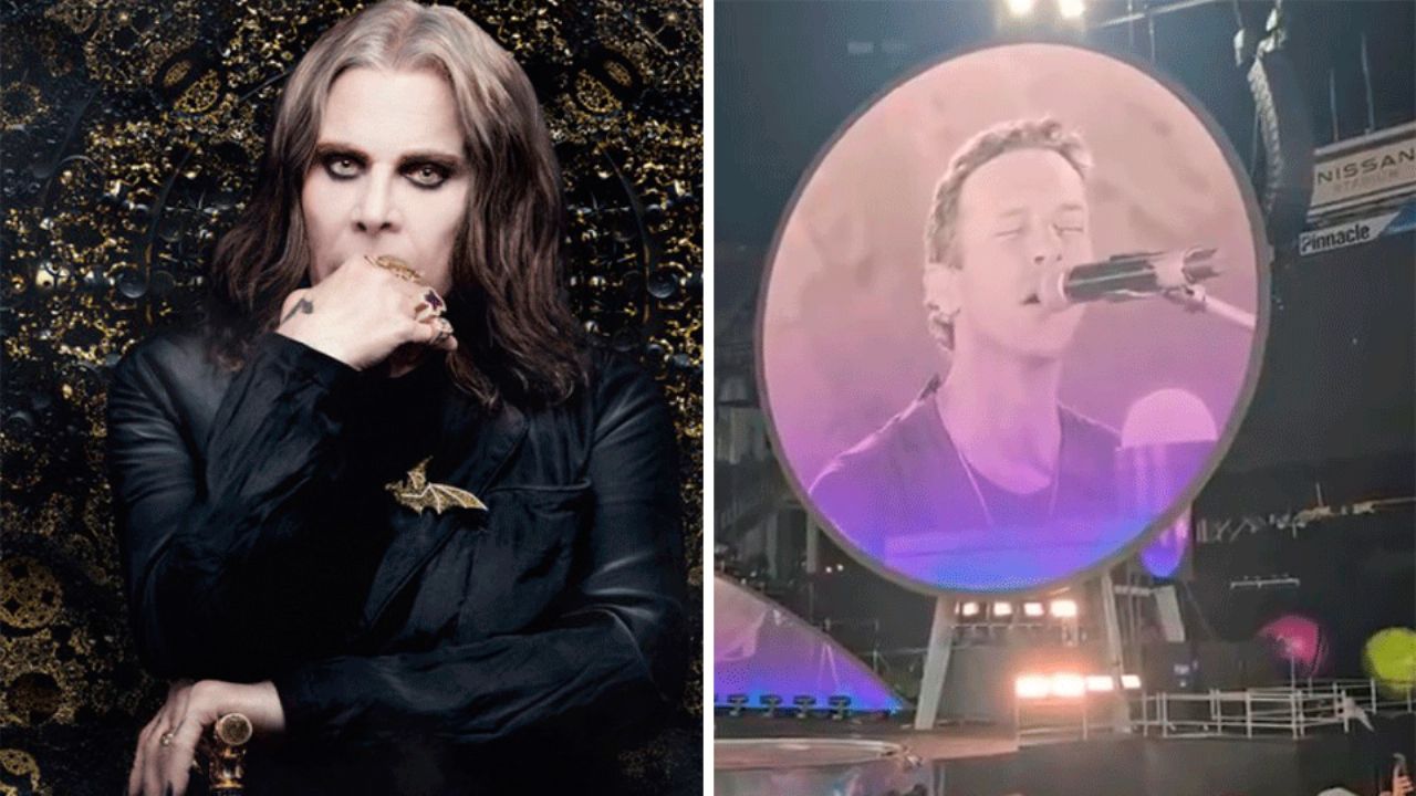 VIDEO: El emotivo gesto de Coldplay con Ozzy Osbourne que hizo llorar al público