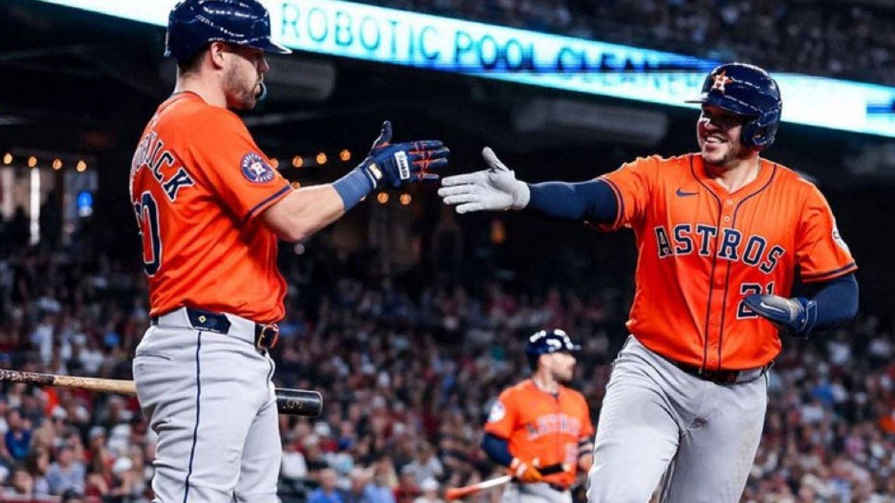Los Astros barren a los Diamondbacks en casa y mandan en toda la MLB
