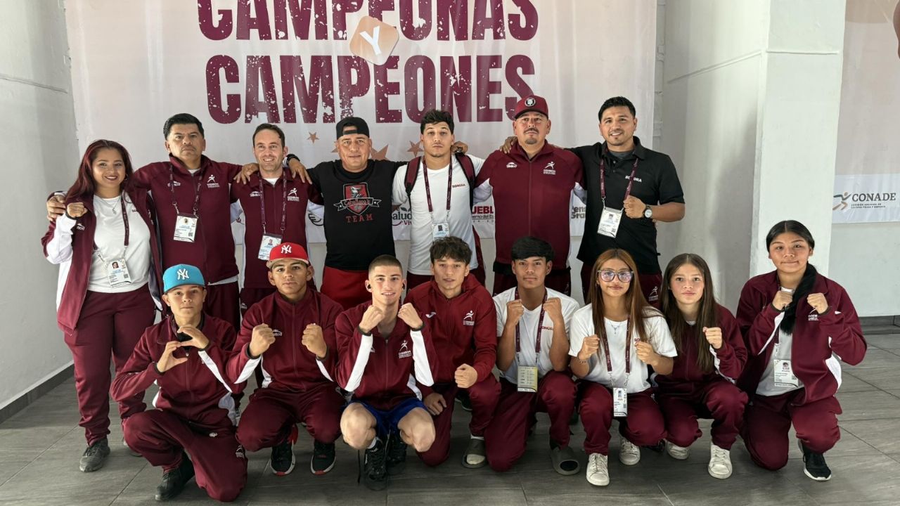 La Selección Sonora brilla en la Olimpiada Nacional de Boxeo al conquistar cinco medallas