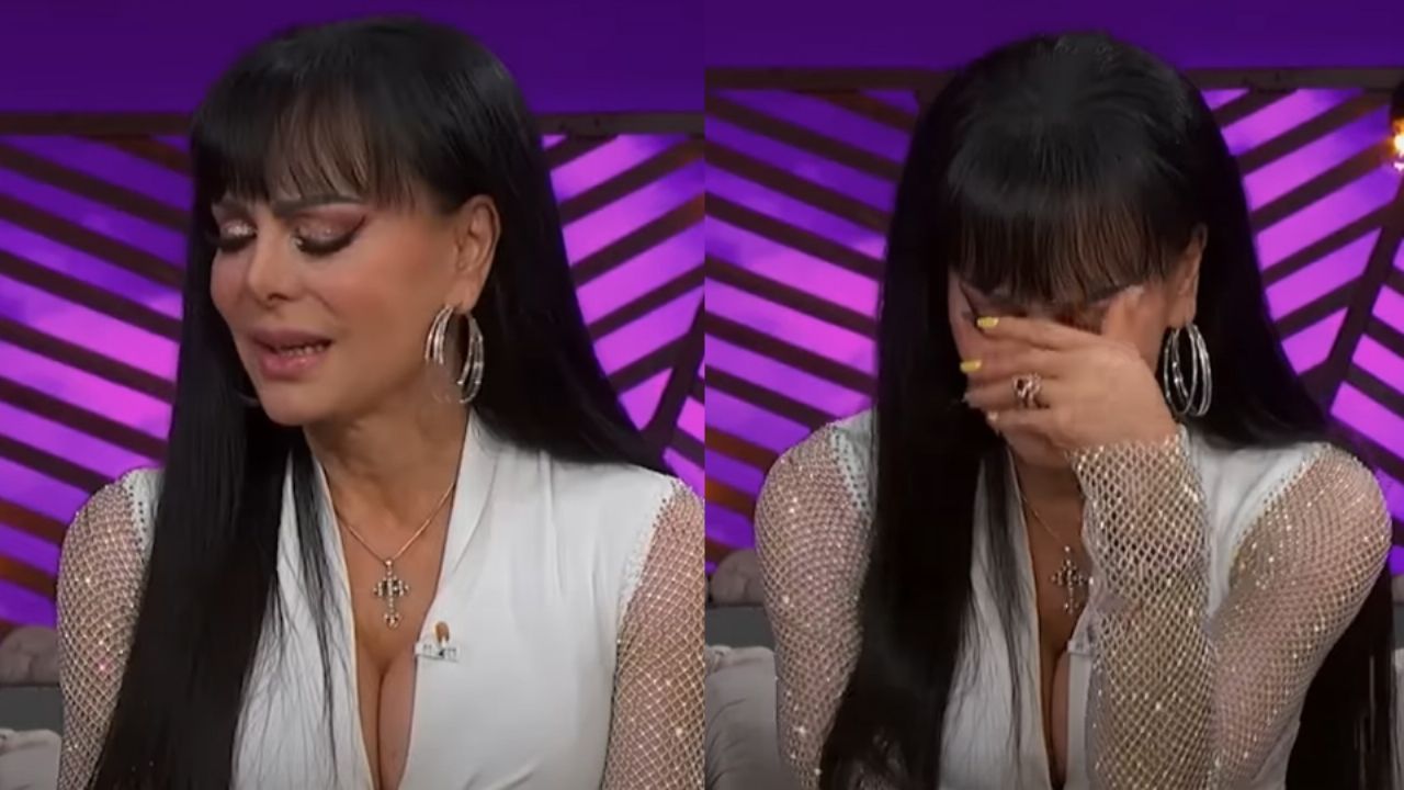 Maribel Guardia se quiebra en pleno Televisa y llora destrozada la muerte de Julián Figueroa