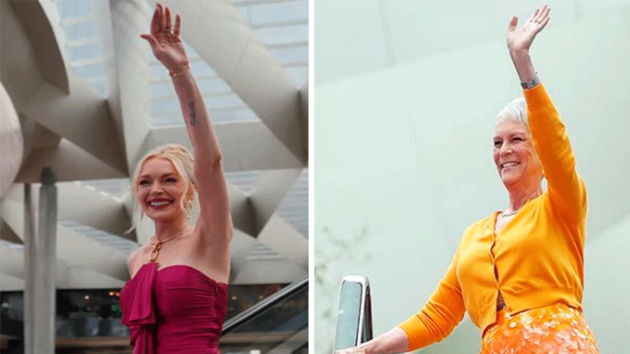 Jamie Lee Curtis y Lindsay Lohan mencionan a Claudia Sheinbaum en su visita a ‘Hoy’