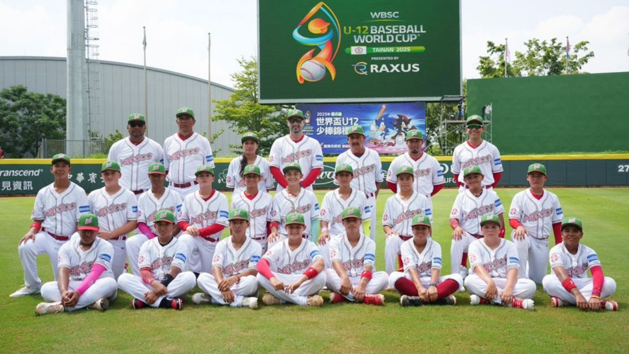 México debuta con sin hit ni carrera en el Mundial de Beisbol U-12; derrota a Australia 10-0