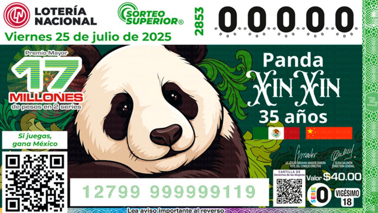 Lista completa de GANADORES del Sorteo Superior de la Lotería Nacional de este viernes 25 de julio