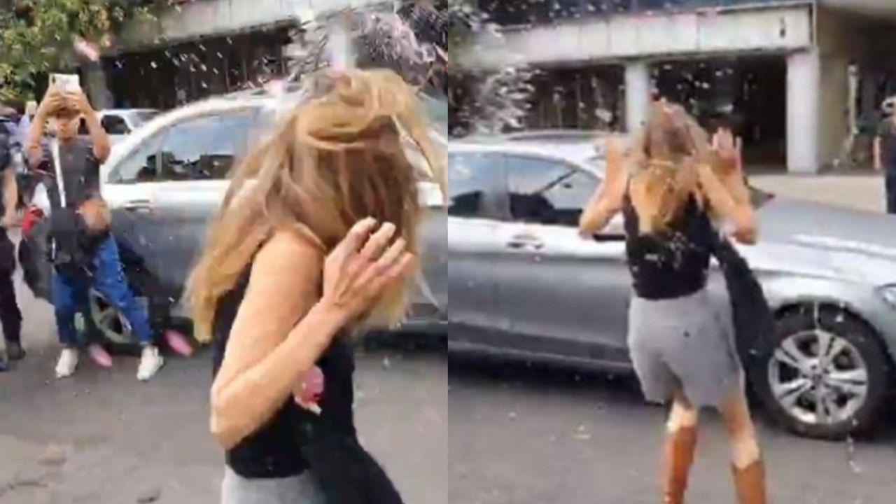 Autoridades desestimarían disculpas públicas de ‘Lady Racista’; contingente la abuchea