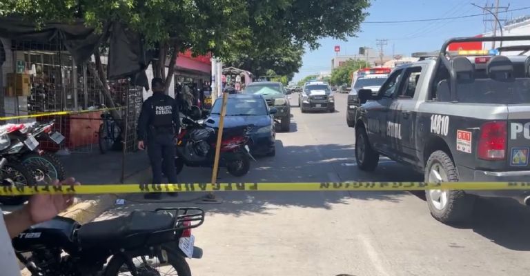 El hecho se dio en pleno Centro de Ciudad Obregón