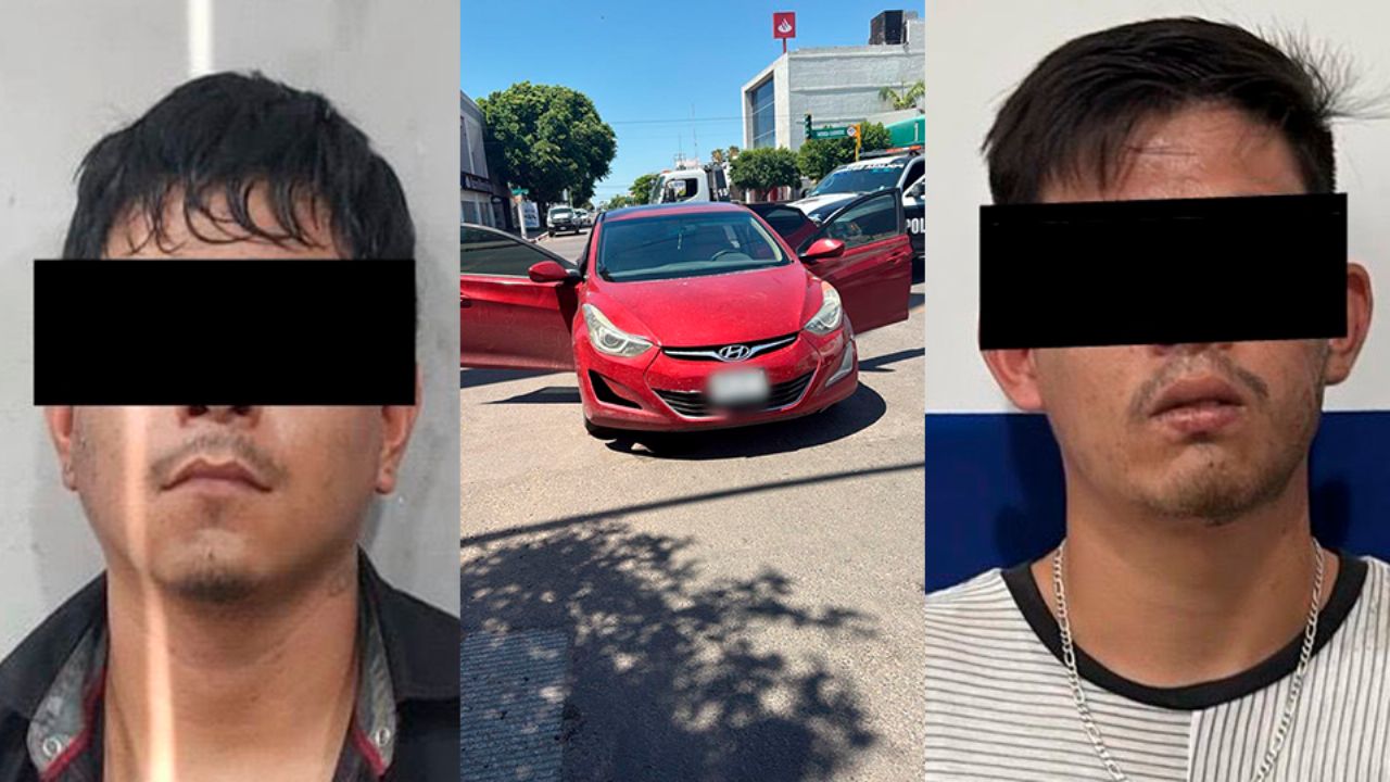Tras fuerte tiroteo y persecución, se confirma ataque a policías y detención de tres sujetos en Ciudad Obregón