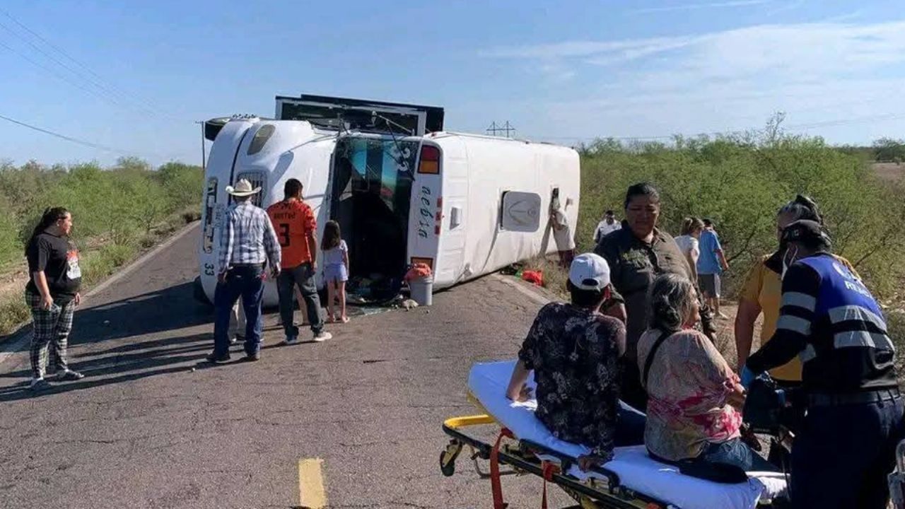 Se dirigía a Empalme: Identifican a hombre que perdió la vida en volcadura de camión