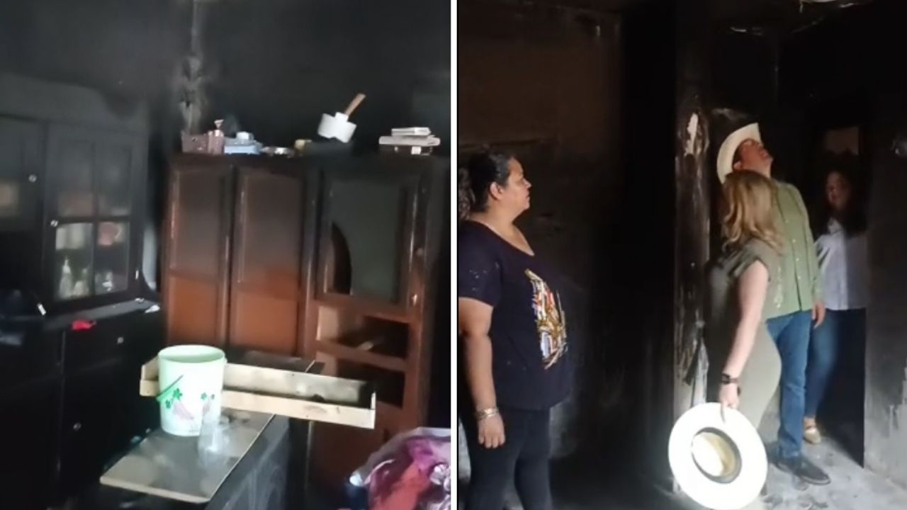 Familia de escasos recursos pierde su patrimonio en incendio en Navojoa