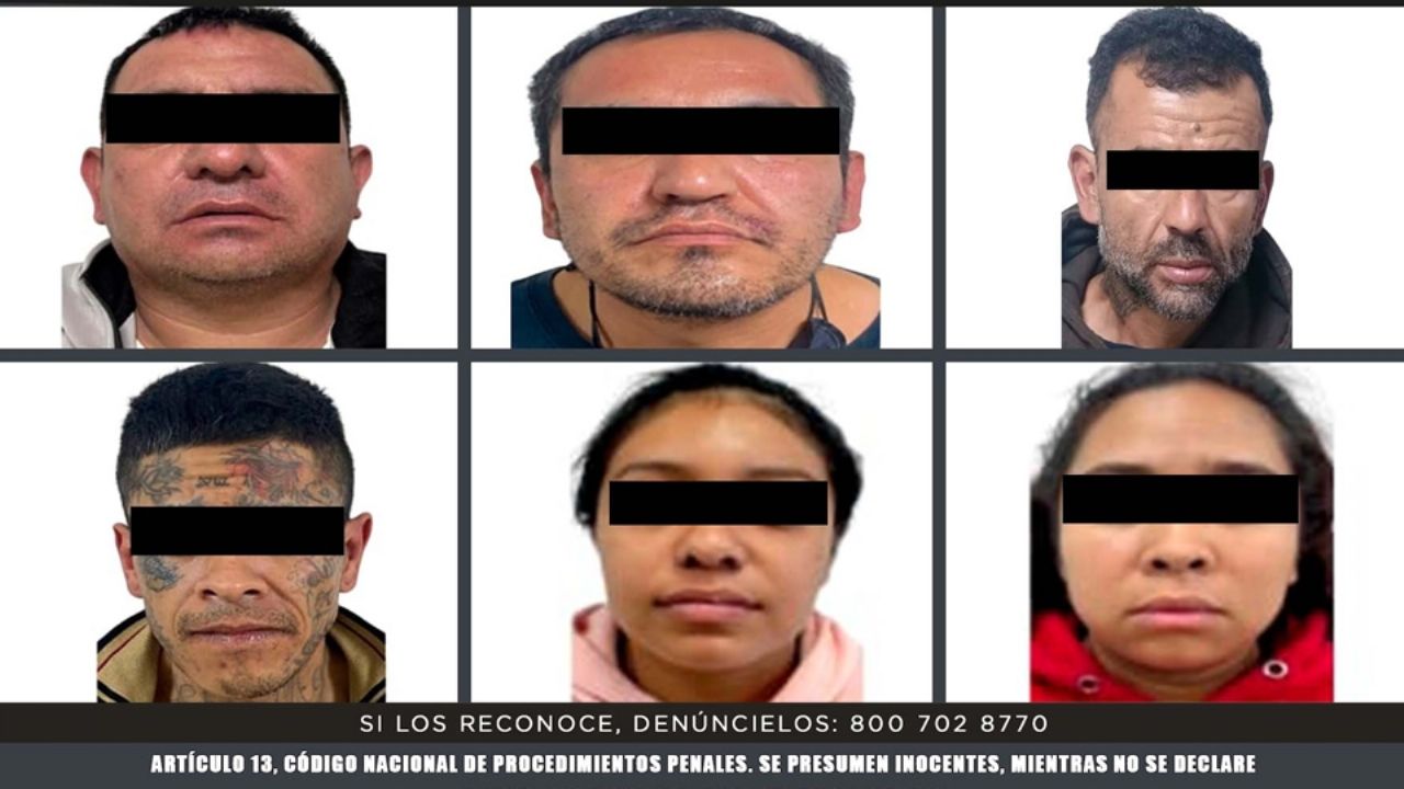 Caen seis miembros de célula criminal en Edomex; secuestraron a un hombre y lo mataron