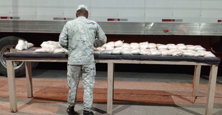 Lo decomisado quedo en manos de las autoridades