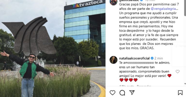 Gabriel Cuevas confirma despido de Venga la Alegría tras siete años y polémica de violentar a actriz