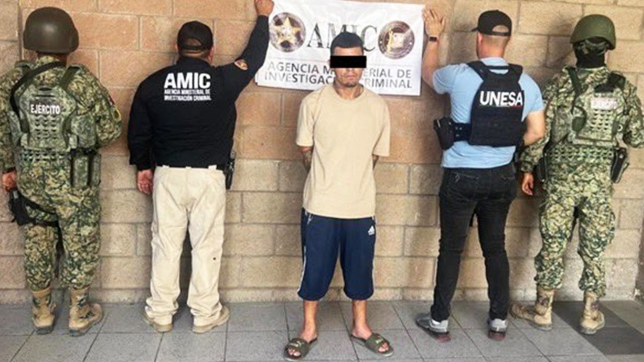 Capturan en Sonora a sujeto acusado de un asesinato en Sinaloa; tenía 11 años prófugo